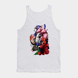 Peafowl Berry Falls Tank Top